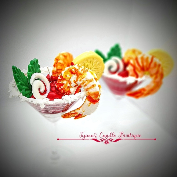 Shrimp Cocktail Candles - Picture 5 of 5